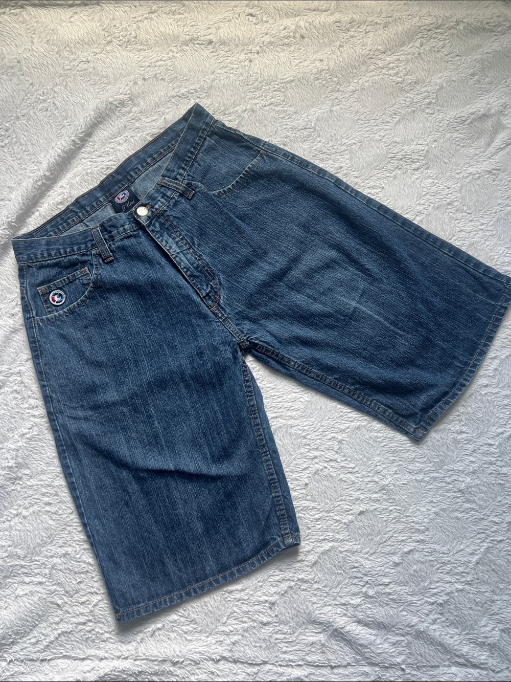 G unit men’s Dark Wash Denim Shorts